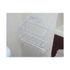 Magazine Rack with Tissue Holder Iron Art  White - Mega Save Wholesale & Retail - 1