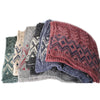 Rhombus Geometry Hemp Flower Scarf Neckerchief   beige - Mega Save Wholesale & Retail - 4