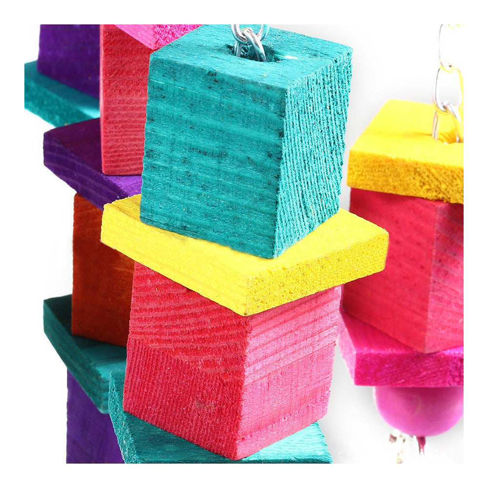 Bird Toy Parrot Snap Wooden Bells Swing Ladder - Mega Save Wholesale & Retail - 2