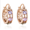 Colorful Zircon Earrings - Mega Save Wholesale & Retail - 1