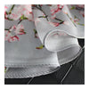 Silk Scarf Jewelry Flower Georgette   pink - Mega Save Wholesale & Retail - 2