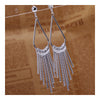 Ear Studs Tassel 18K Platinum Galvanized - Mega Save Wholesale & Retail - 3