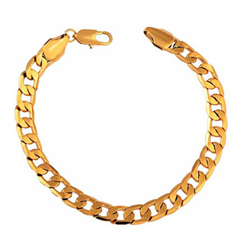 18K Gold Galvanized Bracelet - Mega Save Wholesale & Retail - 1