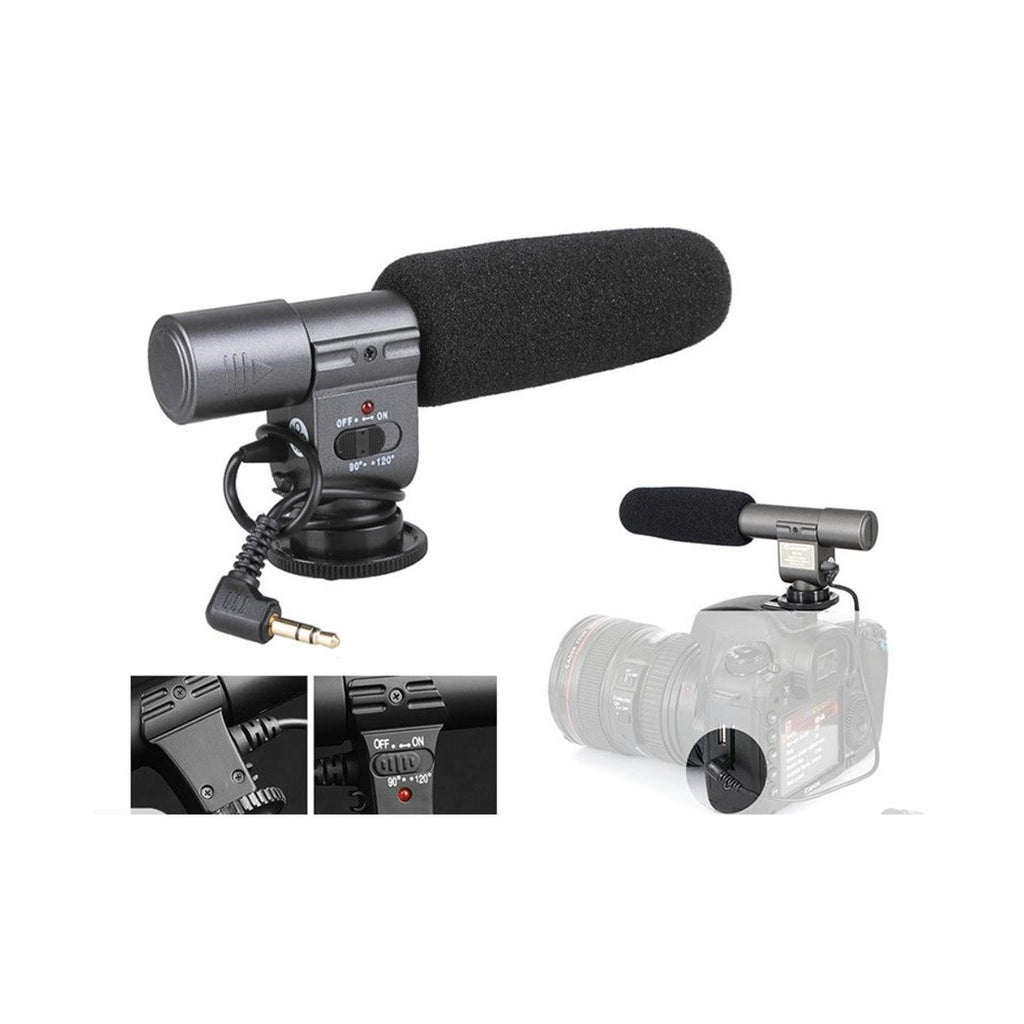 Microphone for Video Camcorder DSLR Camera - Mega Save Wholesale & Retail