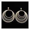 Stylish Big Circles Ear Studs - Mega Save Wholesale & Retail - 3