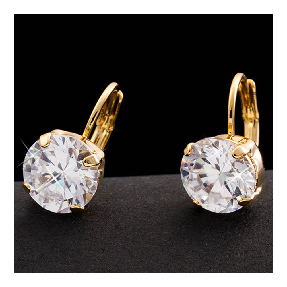 Earrings Diamanted with Zircon - Mega Save Wholesale & Retail - 3