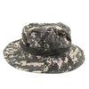 Outdoor Casual Combat Camo Ripstop Army Military Boonie Bush Jungle Sun Hat Cap Fishing Hiking   Digital Gray