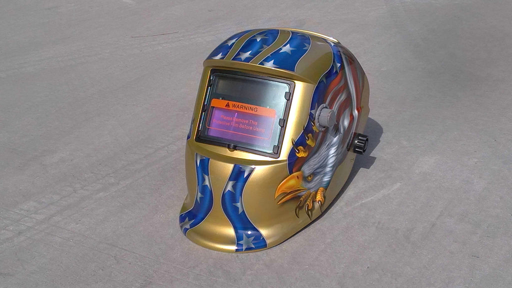Auto Darkening Solar Welding Helmet ARC TIG MIG Weld Welder Lens Grinding Masks