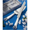 Brand New Wedding Cake Resin Handle Knife and Serving Set