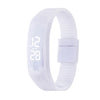 White Light LED Sports Wristband Watch Student Children Night Lights   White - Mega Save Wholesale & Retail - 1