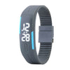 White Light LED Sports Wristband Watch Student Children Night Lights    Grey - Mega Save Wholesale & Retail - 1