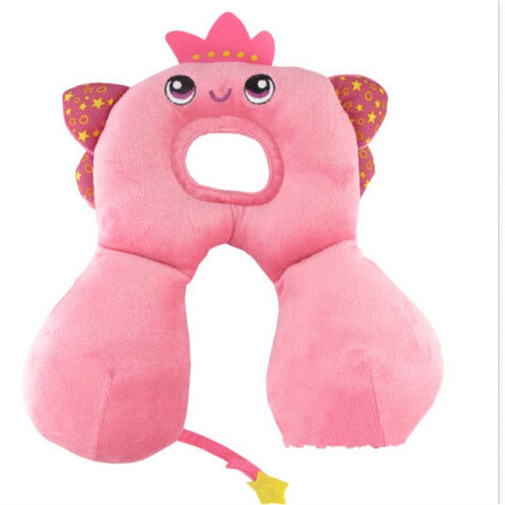 Baby Child Head Neck Support Headrest Travel Car Seat Pillow Cushion Cartoon - Mega Save Wholesale & Retail - 3