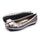 Metal Square Button Bowknot Flat Thin Shoes    grey - Mega Save Wholesale & Retail