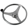 Stainless Steel Marine Steering Wheel Yacht 15.5" hand wheel+embossing - Mega Save Wholesale & Retail - 1