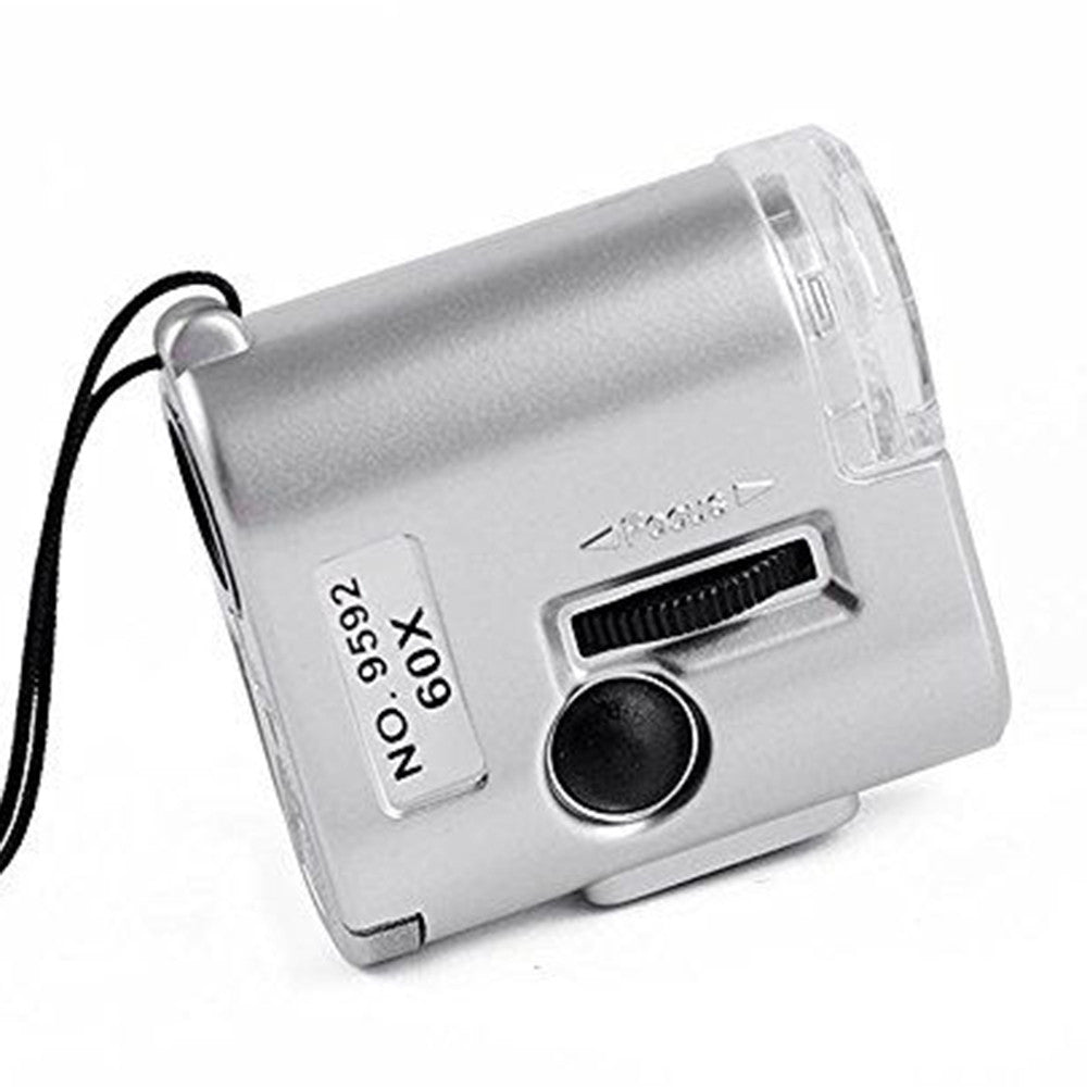 Mini LED 60X Jeweler Loupes Currency Detecting Microscope Magnifier - Mega Save Wholesale & Retail - 5