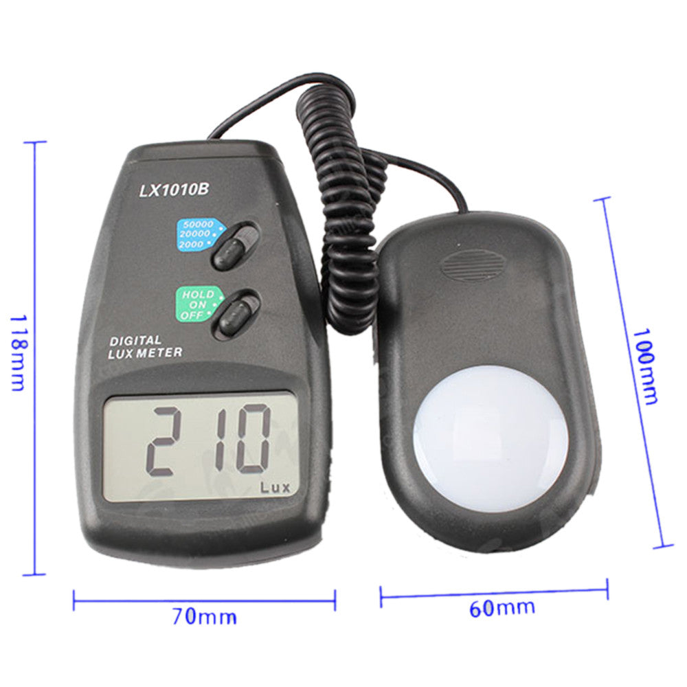 Neutral Digital Lux Meter Luxmeter Photometer Tester LX-1010B - Mega Save Wholesale & Retail - 3