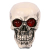Tricky Toys Resin Glittery Skull Statue Human Skeleton Halloween    bareheaded skull - Mega Save Wholesale & Retail