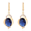 AAA Zircon Earrings 18K Gold Galvanization - Mega Save Wholesale & Retail - 1