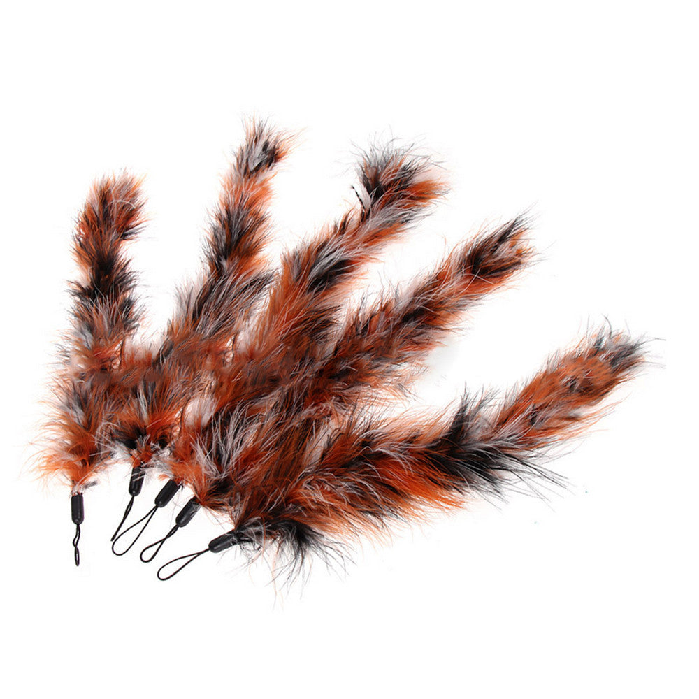 Cat Toy Deluxe Feather Tease Stick Substitution 5 pcs - Mega Save Wholesale & Retail - 1
