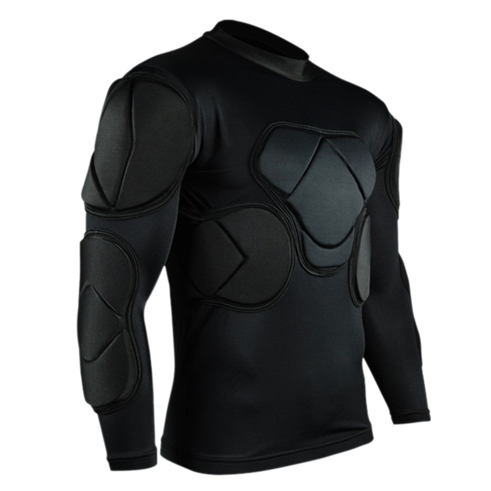 Long Sleeve Goalkeeper Clothes Elbow Pads Helmet Kneecaps   1442 top wear   M - Mega Save Wholesale & Retail - 2