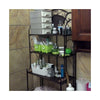 Landmark Taoyuan Court Continental retro multilayer toilet rack toilet toilet shelving factory direct anti-rust   Black - Mega Save Wholesale & Retail - 2