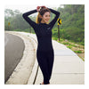 Diving Suit Surfing Outdoor Anti-jellyfish Black Tops   S