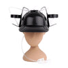Beer Drinking Helmet (U Pick Color) Hat Game Drink Fun Party Baseball Dispenser  BLACK - Mega Save Wholesale & Retail