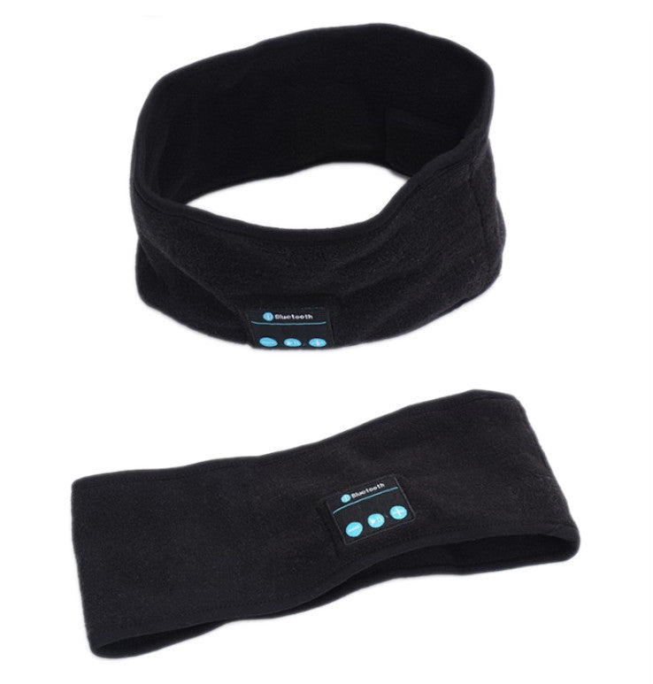 Bluetooth Stereo Music Sports Headband   black