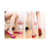 Old Beijing Red Embroidered Shoe Slippers for Women Online in Slipsole National Style with Colorful Patterns - Mega Save Wholesale & Retail - 4