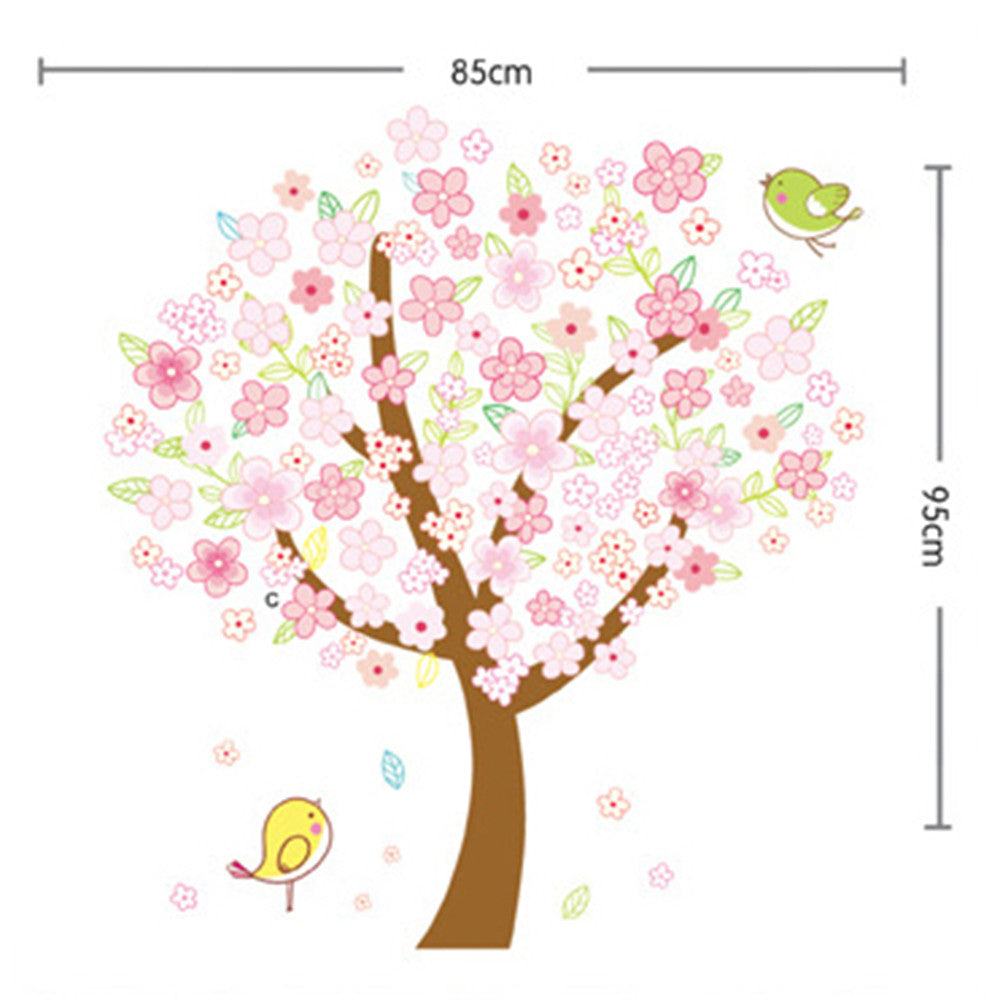 Flower Wallpaper Wall Sticker Removeable Creative - Mega Save Wholesale & Retail - 3