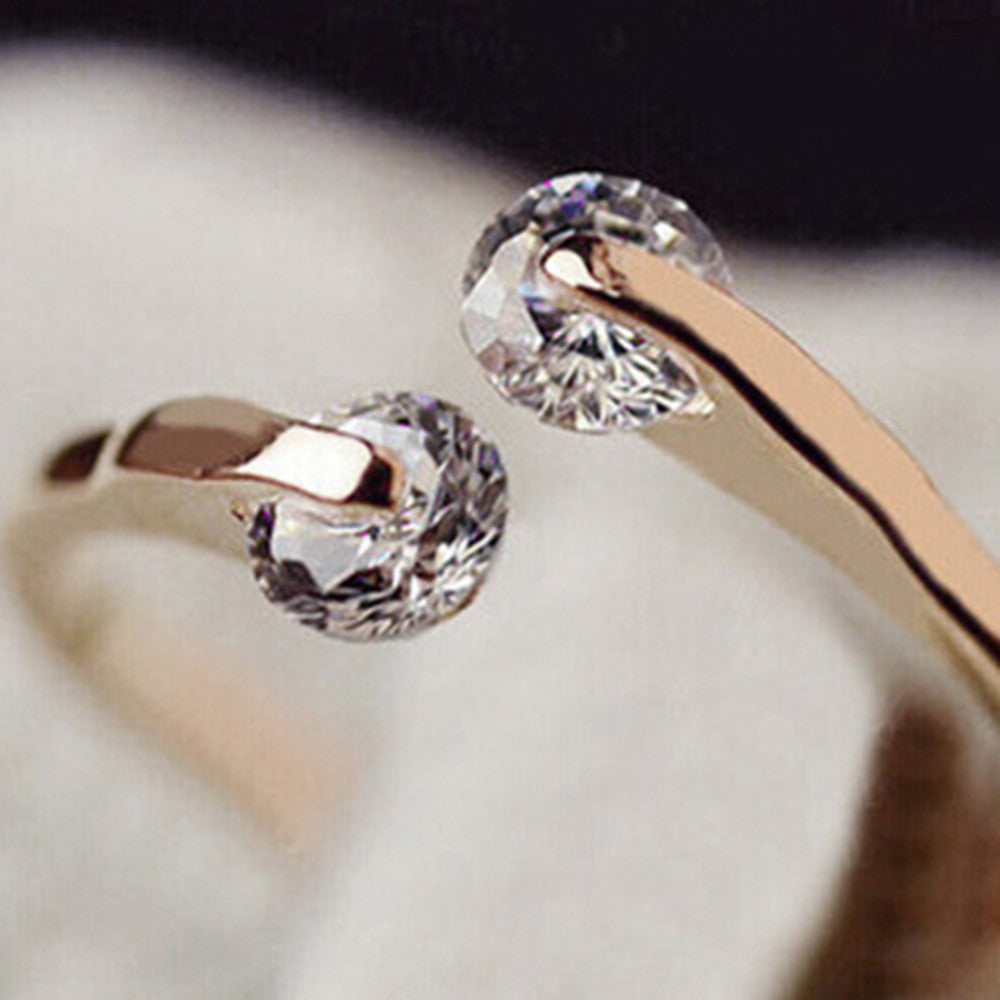 Classical Opened Tail Ring    5.25# gold plated yellow - Mega Save Wholesale & Retail - 3