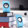 USB2.0 Mini 3D Stereo Surround Sound USB Sound Speakers(1 Pair)  Blue - Mega Save Wholesale & Retail - 2
