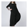 Muslim Garments Paillette Sleeve Dress   black   M