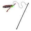 3pcs Tease Stick Cat Toy Pearl Bird Pet - Mega Save Wholesale & Retail - 1