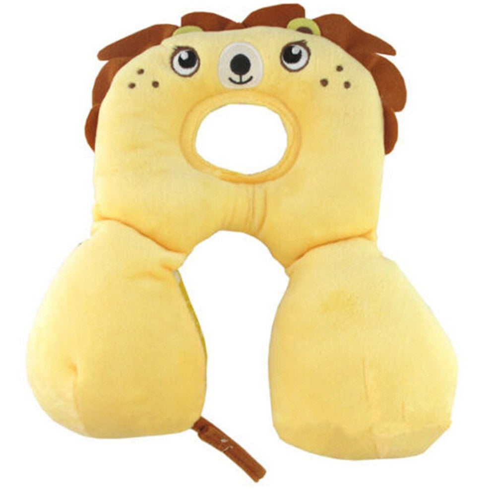 Baby Child Head Neck Support Headrest Travel Car Seat Pillow Cushion Cartoon - Mega Save Wholesale & Retail - 5