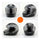 Motorcycle Motor Bike Scooter Safety Helmet 101    bright black - Mega Save Wholesale & Retail - 2