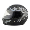 Motorcycle Motor Bike Scooter Safety Helmet 101    dull black - Mega Save Wholesale & Retail - 1