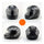 Motorcycle Motor Bike Scooter Safety Helmet 101    dull black - Mega Save Wholesale & Retail - 2