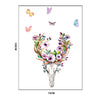 Creative Wallpaper Wall Sticker Plum Sika Deer PVC - Mega Save Wholesale & Retail - 3