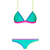 Assorted Colors Triangle Bikini Tie Women Swimwear Swimsuit Sexy  green  S - Mega Save Wholesale & Retail - 2