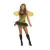 Cosplay Yellow with Wings Cute Bee Dress-up Mini Skirt Dress Game Uniform - Mega Save Wholesale & Retail
