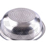 Wash rice wholesale stainless steel pots rice sieve flanging Kitchen Drain vegetables basin basin basin Wash rice bowl fruit  22CM - Mega Save Wholesale & Retail - 3