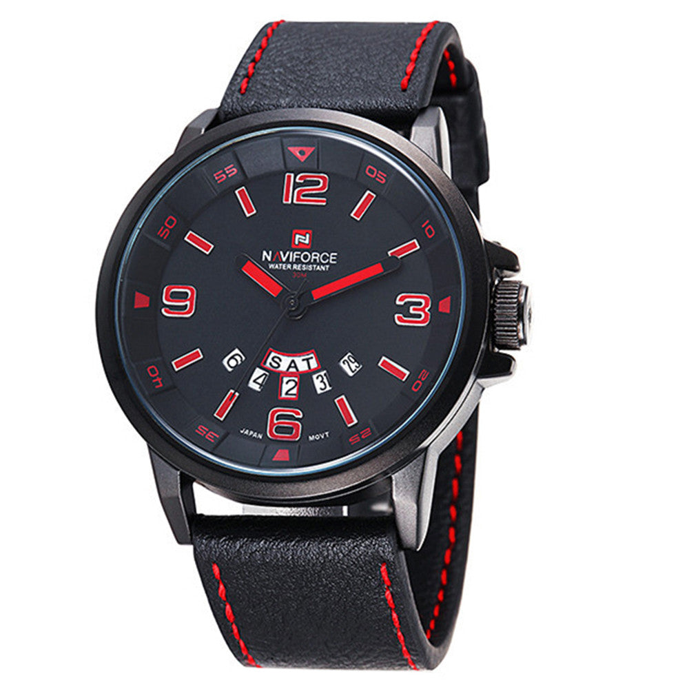 NAVIFORCE Men Quarz Watch Digital LED Wristwatch Calendar    NF9028BBR - Mega Save Wholesale & Retail - 1