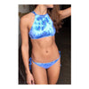 Women Swimwear Swimsuit Vintage Jeans Bikini   blue  S - Mega Save Wholesale & Retail - 1
