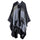 Thick Long Decorative Cloak Tippet Scarf    leopard print black - Mega Save Wholesale & Retail