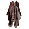 Thick Long Decorative Cloak Tippet Scarf    leopard print coffee - Mega Save Wholesale & Retail