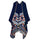 Thick Long Decorative Cloak Tippet Scarf    national navy - Mega Save Wholesale & Retail