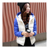 Thin Light Down Coat Woman Hooded Slim Short   white   M - Mega Save Wholesale & Retail - 1
