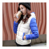 Thin Light Down Coat Woman Hooded Slim Short   white   M - Mega Save Wholesale & Retail - 3