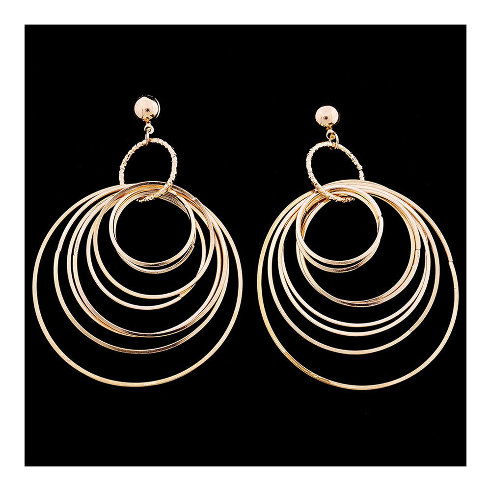 European Exaggerated Vintage Earrings Bohemian Style Ear Accessories - Mega Save Wholesale & Retail - 3